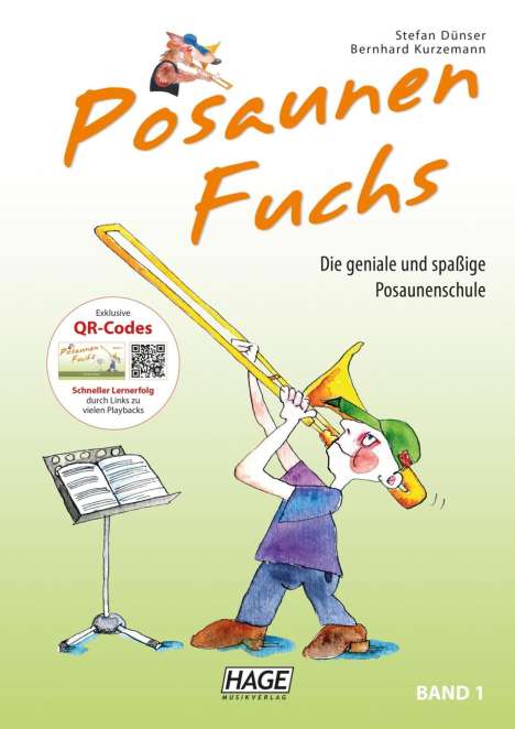 Posaunen Fuchs Band 1 mit QR-Code, Noten