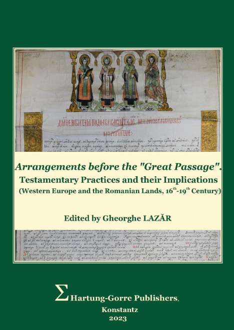 Arrangements before the "Great Passage", Buch