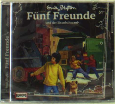 Fünf Freunde (Folge 051) und der Eisenbahnraub, CD