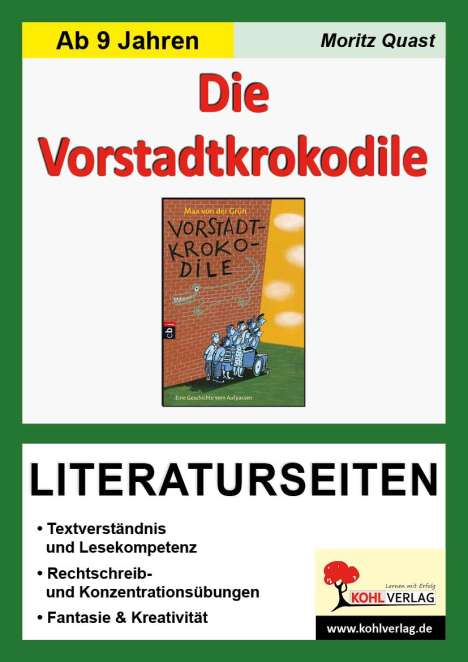 Moritz Quast: Die Vorstadtkrokodile - Literaturseiten, Buch