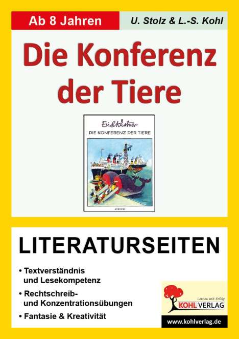 Ulrike Stolz: Konferenz der Tiere / Literaturseiten, Buch