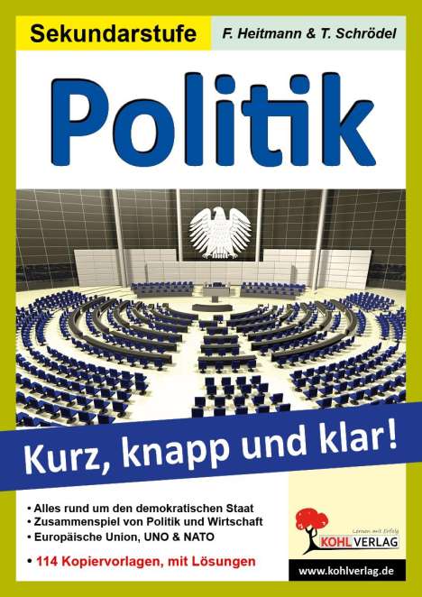 Friedhelm Heitmann: Politik - Grundwissen kurz, knapp und klar!, Buch
