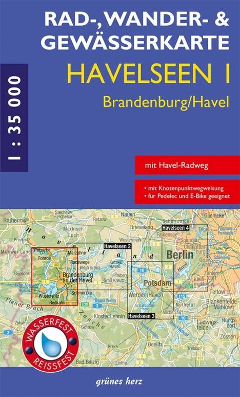 Havelseen 1: Brandenburg/Havel, Karten