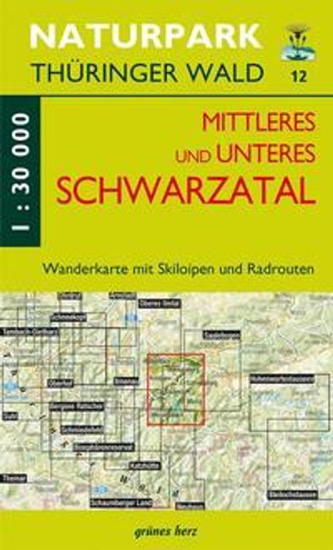 Wanderkarte Mittleres/unteres Schwarzatal, Karten