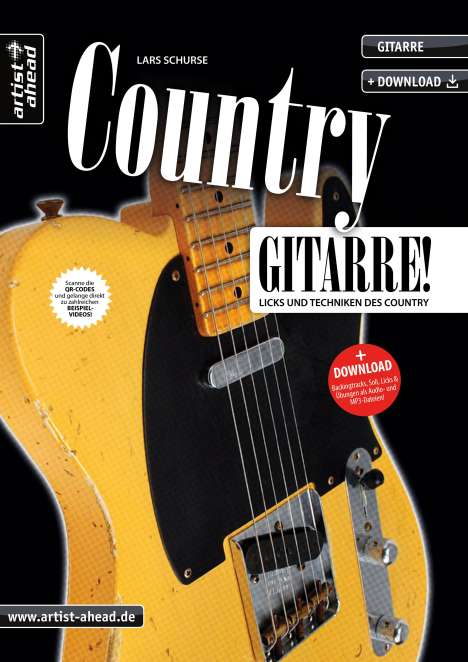 Lars Schurse: Country-Gitarre, Buch