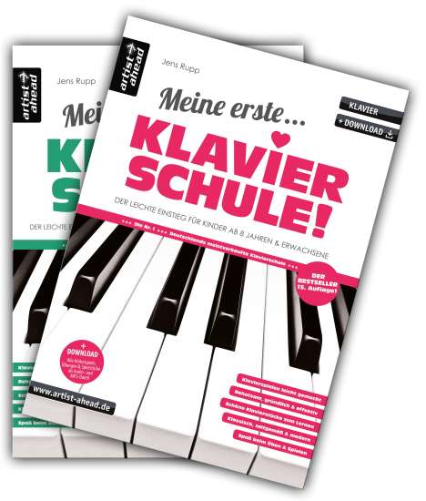 Jens Rupp: Meine erste Klavierschule &amp; Meine zweite Klavierschule im Set!, Buch
