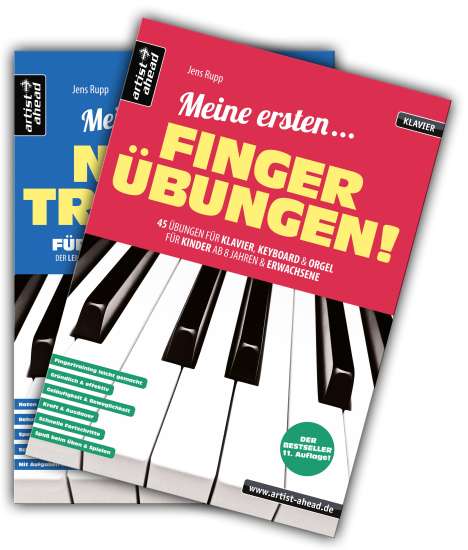 Jens Rupp: Meine ersten Fingerübungen + Mein erstes Notentraining im Set!, Buch