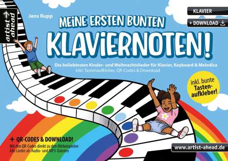 Jens Rupp: Meine ersten bunten Klaviernoten!, Buch