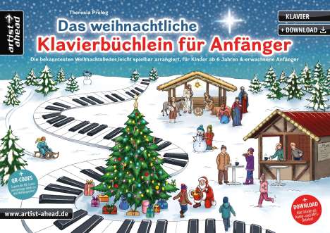 Theresia Prelog: Das weihnachtliche Klavierbüchlein für Anfänger, Buch