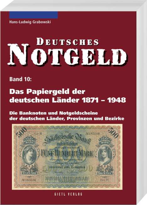 Hans-Ludwig Grabowski: Grabowski, H: Deutsches Notgeld / Das Papiergeld der deutsch, Buch