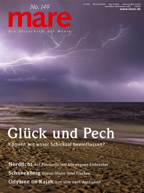 mare - Die Zeitschrift der Meere / No. 149 / Glück und Pech, Buch