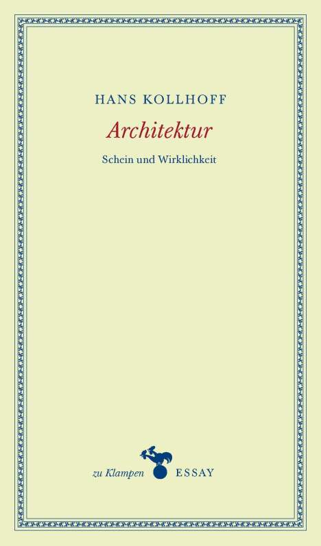 Hans Kollhoff: Architektur, Buch