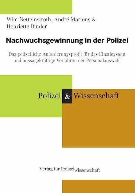 Wim Nettelnstroth: Nettelnstroth, W: Nachwuchsgewinnung in der Polizei, Buch