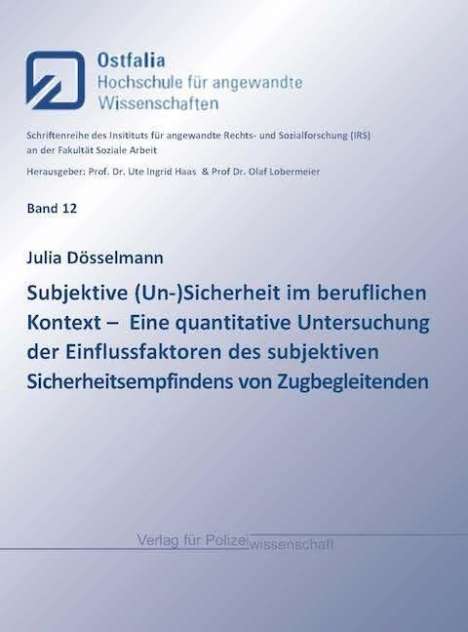 Julia Dösselmann: Dösselmann, J: Subjektive (Un-)Sicherheit im beruflichen Kon, Buch