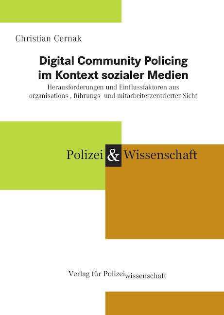 Christian Cernak: Cernak, C: Digital Community Policing im Kontext sozialer Me, Buch