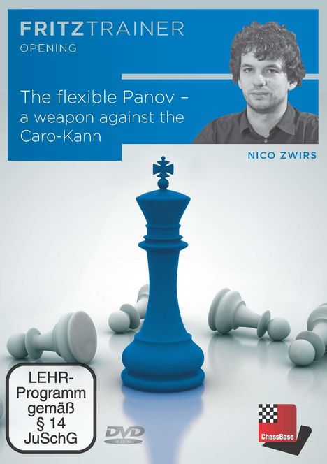 Nico Zwirs: The flexible Panov - a weapon against the Caro-Kann, DVD-ROM