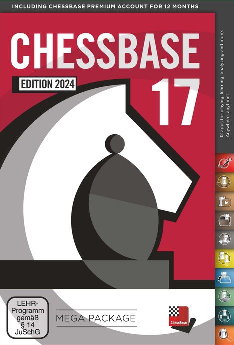 ChessBase 17 - Mega-Paket - Edition 2024, DVD-ROM