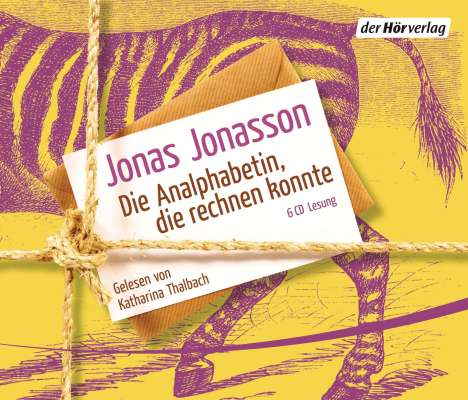 Jonas Jonasson: Die Analphabetin, die rechnen konnte, 6 CDs