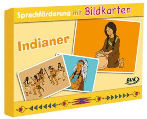 Hanna Herkenrath: Sprachförderung mit Bildkarten Indianer, Diverse