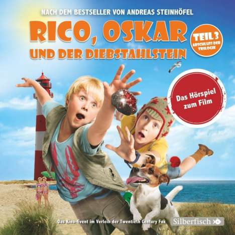 Rico, Oskar und der Diebstahlstein, 2 CDs