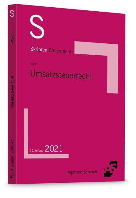 Wolfram Reiß: Reiß, W: Skript Umsatzsteuerrecht, Buch