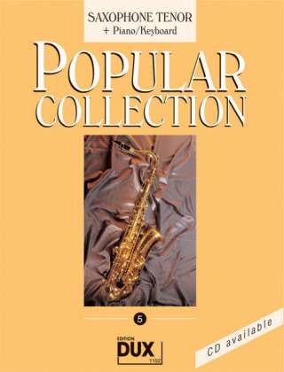 Popular Collection, Saxophone Tenor + Piano/Keyboard. Vol.5, Noten