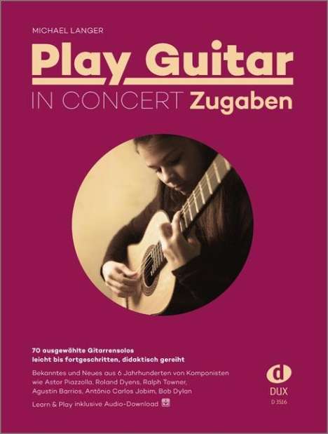 Play Guitar in Concert - Zugaben, Buch
