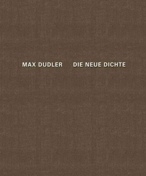 Max Dudler - Die neue Dichte, Buch