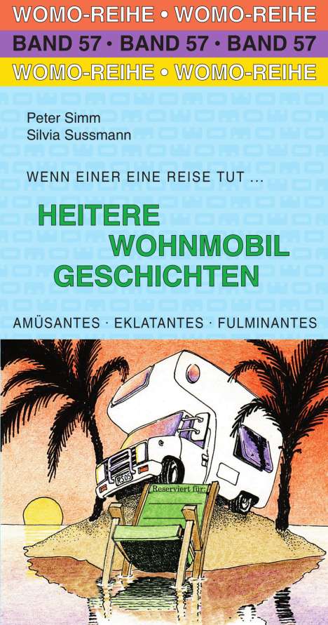 Peter Simm: Heitere Wohnmobil Geschichten, Buch