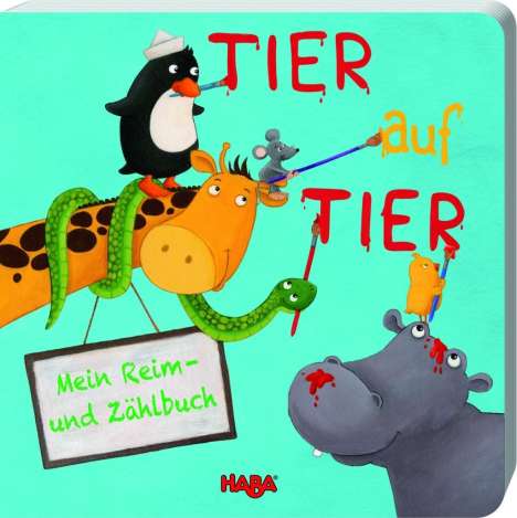 Lisa Golze: Golze, L: Reim- und Zählbuch: Tier auf Tier, Buch