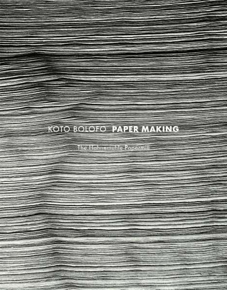 Koto Bolofo: Papermaking, Buch