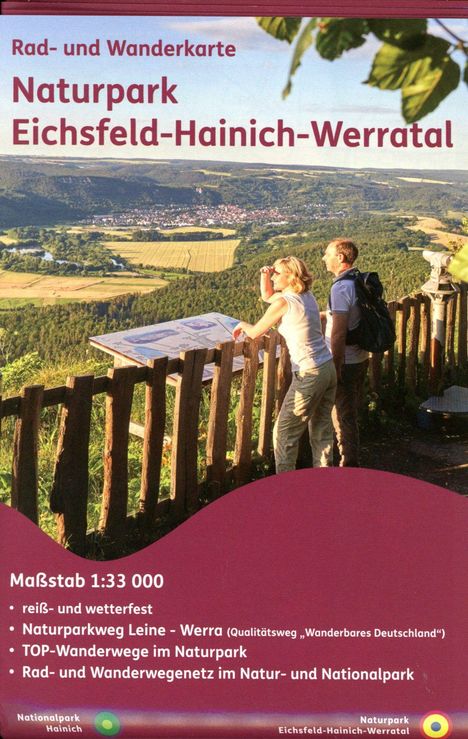 Naturpark Eichsfeld-Hainich-Werratal, Karten