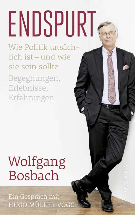 Wolfgang Bosbach: Endspurt, Buch