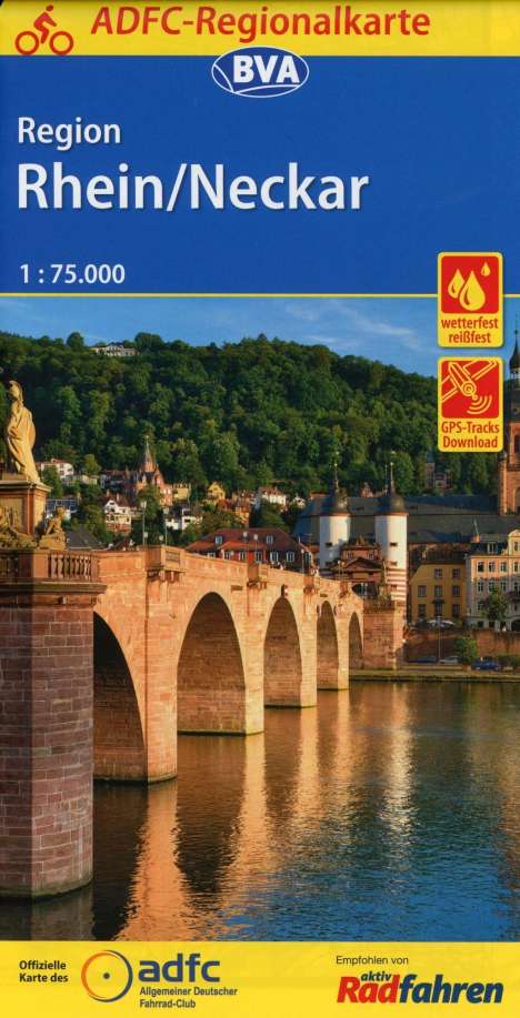ADFC-Regionalkarte Region Rhein/Neckar, Karten