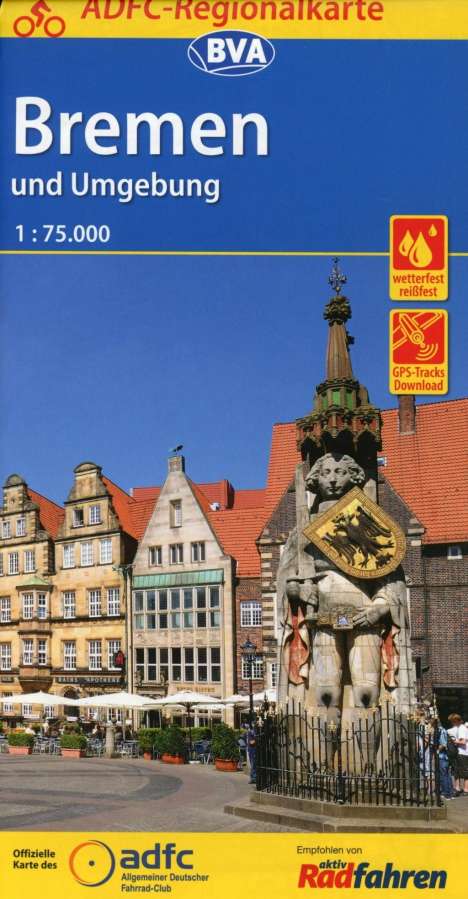 ADFC-Regionalkarte Bremen und Umgebung, Karten