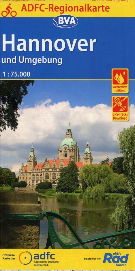 ADFC-Regionalkarte Hannover und Umgebung, Karten