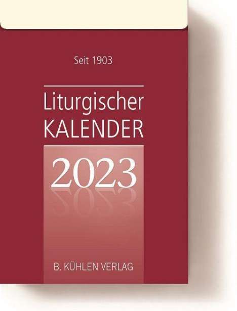 Liturgischer Kalender 2023/Block, Kalender