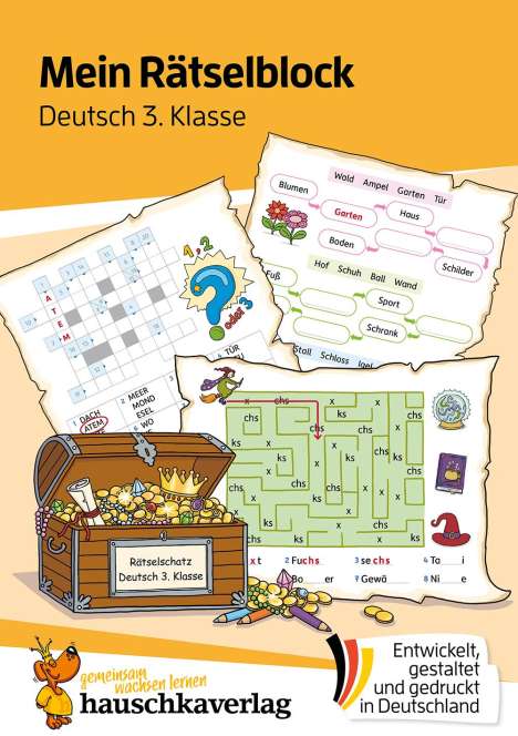 Christine Weideneder: Mein Rätselblock Deutsch 3. Klasse, Buch
