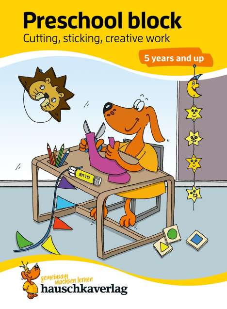 Ulrike Maier: Preschool Kids Activity Books for 5+ year olds for Boys and Girls - Cutting, Gluing, Preschool Craft, Buch