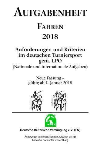 Aufgabenheft - Fahren 2018 (Nat./Int. Aufg.) ohne Ordner, Buch