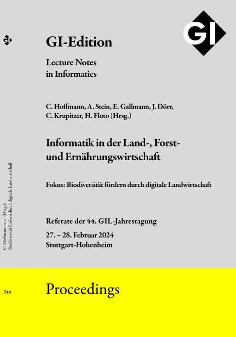 GI Edition Proceedings Band 344 "Informatik in der Land-, Forst und Ernährungswirtschaft", CD-ROM