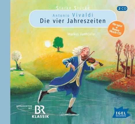 Starke Stücke für Kinder: Antonio Vivaldi, 2 CDs