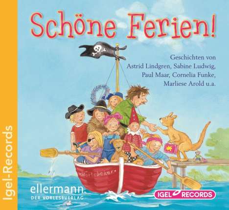 Astrid Lindgren: Schöne Ferien!, CD