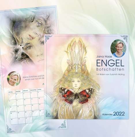 Jana Haas: Haas, J: Engel-Botschaften Wandkalender 2022, Kalender