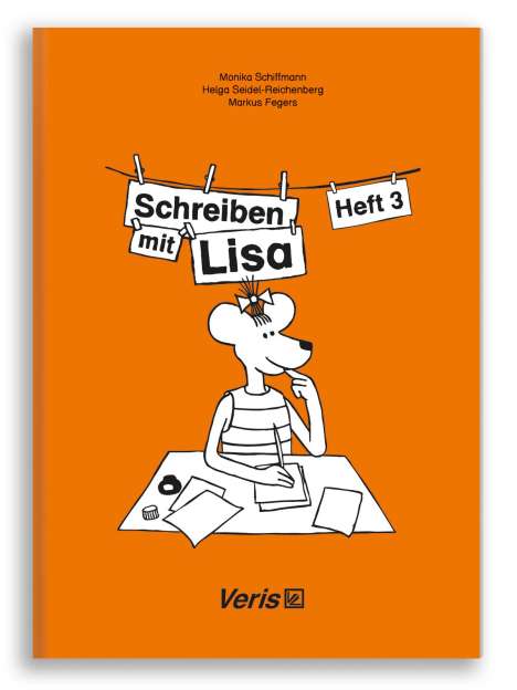 Monika Schiffmann: Lisa Lesemaus 3 Lese-Schreibmaterial (Druckschr.), Buch