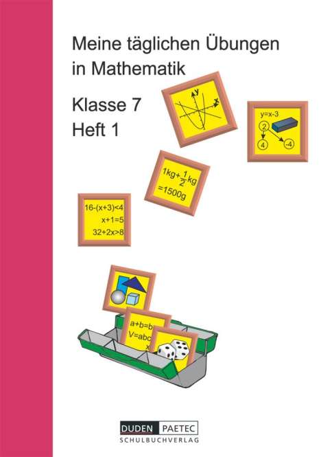 Karlheinz Lehmann: Meine täglichen Übungen in Mathematik Klasse 7 Heft 1, Buch