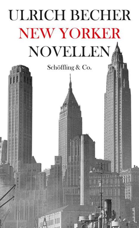 Ulrich Becher: New Yorker Novellen, Buch