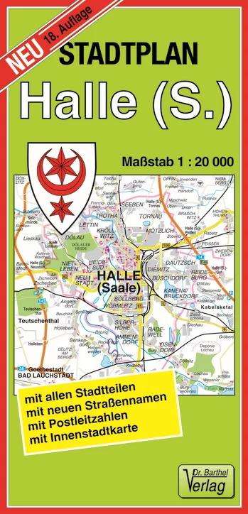 Stadtplan Halle (Saale) 1 : 20 000, Karten
