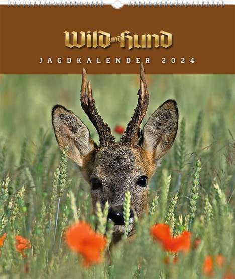 Jagdkalender Wandvariante 2024, Kalender
