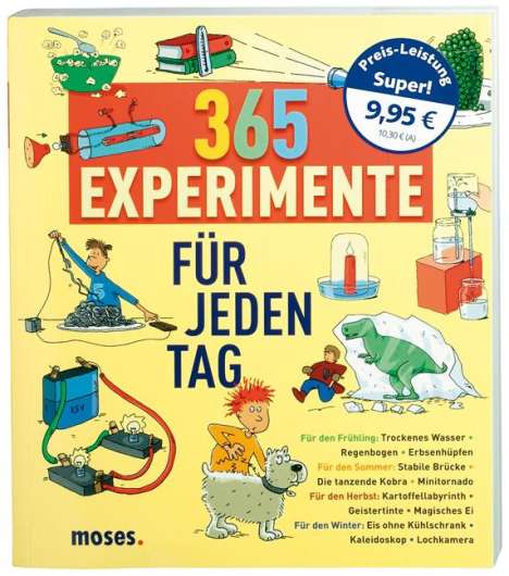 Anita van Saan: 365 Experimente für jeden Tag, Buch